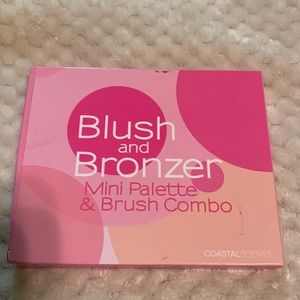 Coastal scents blush and bronzer palette